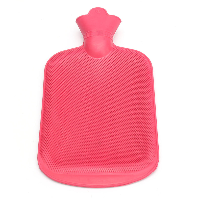 Rubber Hot Water Bottle Bag Hand Warmers Therapy Winter Warm Home Office