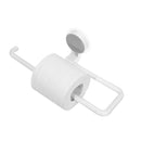 Roll Paper Storage Holder Toilet Kitchen Tissue Towel Organizer Hanging Shelf Rack
