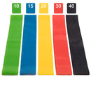 KALOAD Portable Runner Resistance Bands Elastic Sport Latex Belt Fitness Yoga Stretch Bands