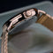 TOMORO TMR1019 Unique Design Men Wrist Watch Stainless Steel Strap Calendar Quartz Watch