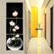 40x40cm Combination Canvas Print Painting 3Pcs Flowers Lotus Printed On Canvas Home Paper Art