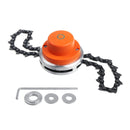 Trimmer Head Coil Chain Brush Cutter Garden Grass Trimmer for Lawn Mower