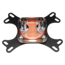 50mm Copper Base CPU Water Cooling Block Waterblock with 2 Pagodas for AM4