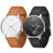 18mm Genuine Leather Watch Band Easy Disassembly Watch Strap for Withings Smart Watch