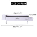 Wall Mounted Multifunction Storage Rack Home Bathroom Shelf Organizer Holder Toothbrush Holder