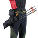 Bow Bag Arrow Holder 3-Tube Archery Quiver Adjustable Shoulder Strap Bags