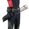 Bow Bag Arrow Holder 3-Tube Archery Quiver Adjustable Shoulder Strap Bags