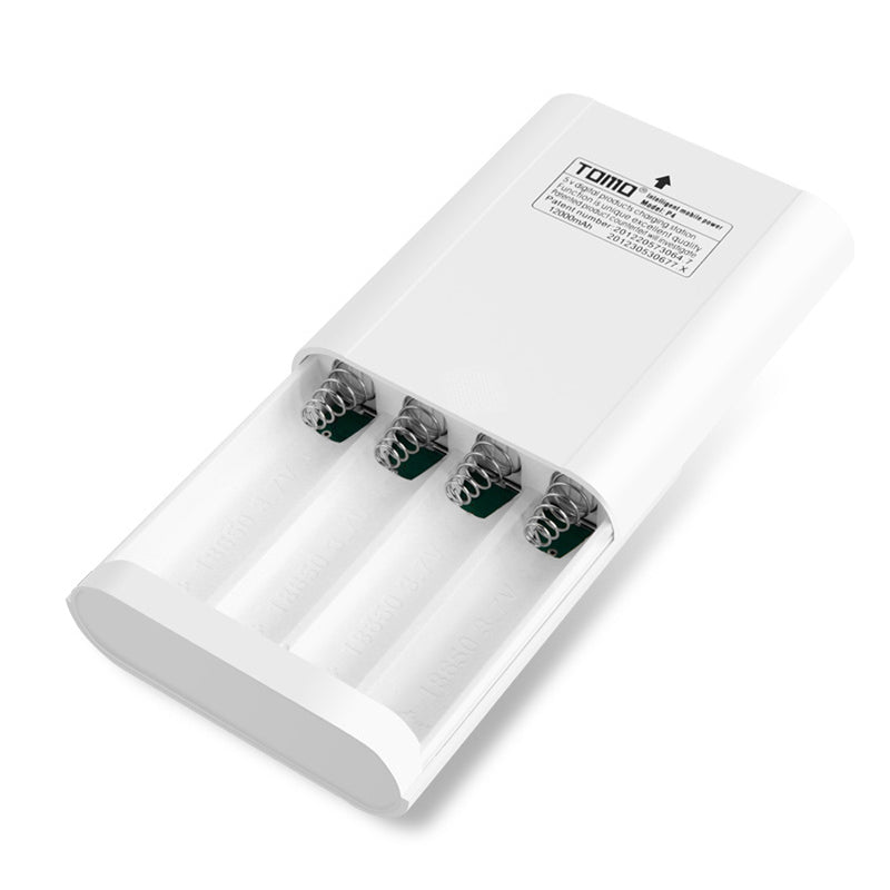 TOMO P4 4 x 18650 Li-ion Battery Charger DIY Portable Charger Power Bank External Mobile Dual Output