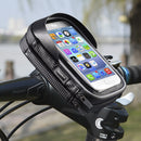 ROCKBROS 6.0 Inch Rainproof TPU Touch Screen Bicycle Phone Bag Handlebar Bag MTB Frame Pouch Case