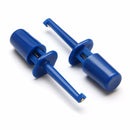 30pcs Multimeter Wire Lead Test Hook Clip Electronic Mini Test Probe Set Red White Blue Black Purple For Repair Tool