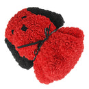 Artificial Rose Flower Dog Holiday DIY Birthday Gift 38cm Beautiful For Wedding Decorations