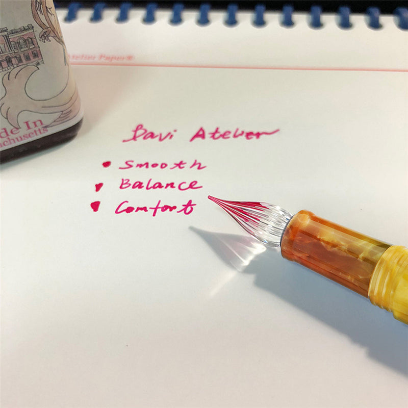 Multifunctional Mini Delike Nib Pocket Cartridge Fountain Pen EF Dip Pen 1cm Pouch With Gift Box