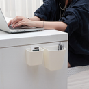 Multifunctional Storage Box Free of Punch without Cover ABS Container for Phone the Remote Control Desktop Organizer Charging Plug Holder Wall