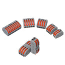 36Pcs 7 Type Quick Connector PCT212/213/214/215/218 SPL-2 SPL-3 Universal Terminal Block