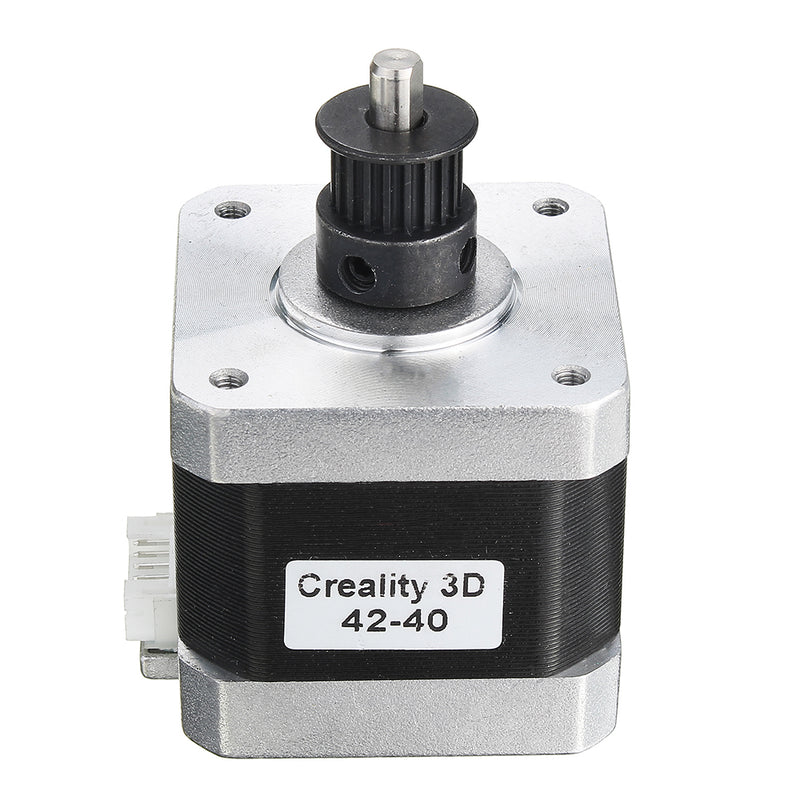 Creality 3D Two Phase 42-40 RepRap 42mm Stepper Motor + 2GT-20 Teeth Aluminum Timing Pulley Wheel Kit For Ender-3 3D Printer Part
