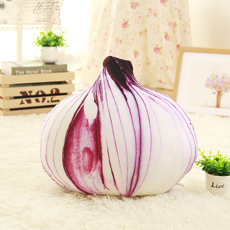 KCASA KC Creative Simulation Vegetable Pillow Broccoli Potatoes Chinese Cabbage Cushions Plush Toy