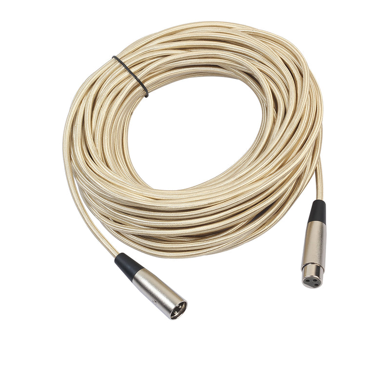 REXLIS BK2005G 1/ 1.8/ 3M XLR Canon Male to Female Microphone Audio Cable