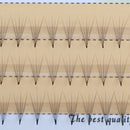 5D Black 8/10/12mm False Eyelash Individual Eyelashes Extension Cluster Kit Grafting Eyes Lashes