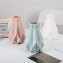 Origami Plastic Vase Imitation Ceramic Plastic Flower Pot Home Decoration