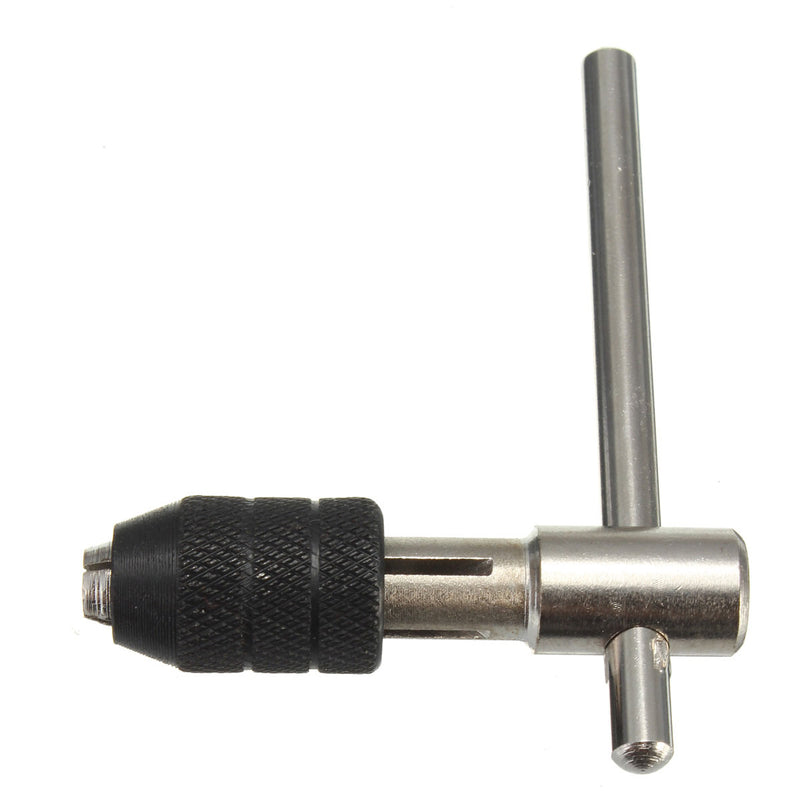 M3-M6 1/8"-1/4" T-Handle Reversible Tap Wrench Tapping Threading Tool Useful