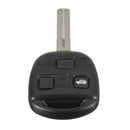 Car 3 Button Uncut Ignition Key Keyless Entry Remote Fob 4C Chip for Lexus GS300