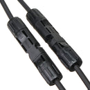 2Pcs 30A 40cm Y-Type AWG12 MC4 Solar Panel Cable Connector Wire Branch IP67 4mm