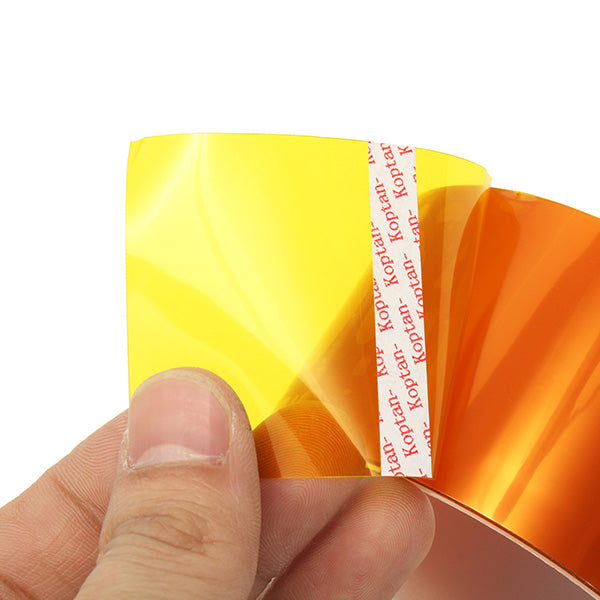 FLSUN@ 2PCS 50mm High Temperature Polyimide Film Heat Resistant Tape For 3D Printer