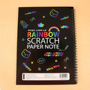 Fun DIY 26cm Big Size Doodling Scratch Painting Paper Blow Children Educational Toys Gift