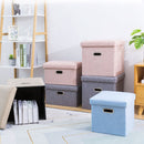 Multifunctional Foldable Fabric Storage Stool Bench Box Foot Stool Folding Chair