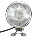 Chrome Shiny Round Motorcycle Motor Bike Autocycle Headlight 12V