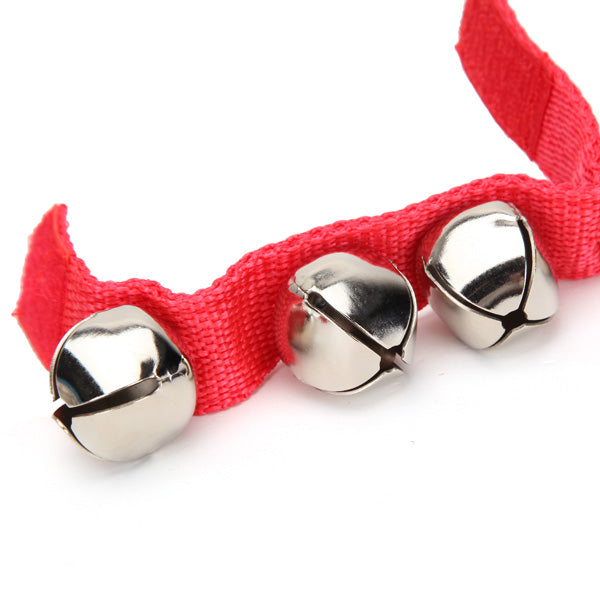 4Pcs Baby Kids Wrist Ankle Bell 4 Jingle Bell Strap Bracelet Early Musical Toys