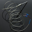 RTD Pt100 Temperature Sensor 2m Cable Probe 50mm 3 Wires -50-400Degree
