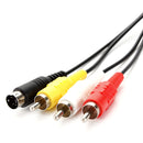 6ft AV TV S-Video AV Cable for Super Nintendo Gamecube 64 SNES NGC N64