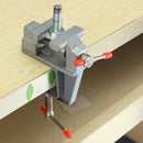 Aluminum Miniature Small Clamp On Table Bench Vise Tool