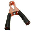 2Pcs Alligator Clip Battery Test Lead Clips 50A Red + Black 80mm