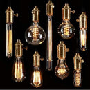 E27 Light Socket Vintage Edison Pendant lamp holder With Knob 110-220V