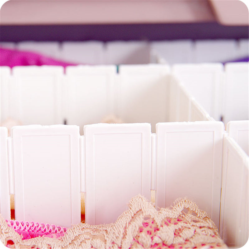 Drawer Clapboard Divider Cabinet DIY Storage Box Organizer