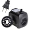 800L/H 210 GPH Submersible Water Pump For Aquarium Fish Tank Pond Fountain With 12 LED Lights