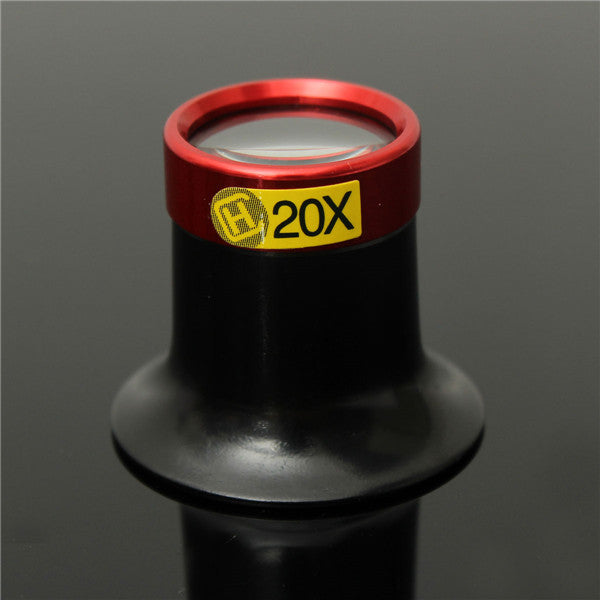 20X Monocular Magnifying Glass Loupe Lens Magnifier Eyeglasses