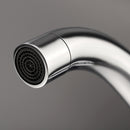 Chrome Brass Modern Wall Mounted 3 Hole Bath Faucet Tap