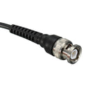 DANIU BNC Male Plug Q9 To Dual Alligator Clip Y Splice Oscilloscope Test Probe Cable Lead 120CM