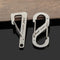 Sanrenmu SK008D Number Eight Stainless Steel Carabiner Tool Key Chain Lucky