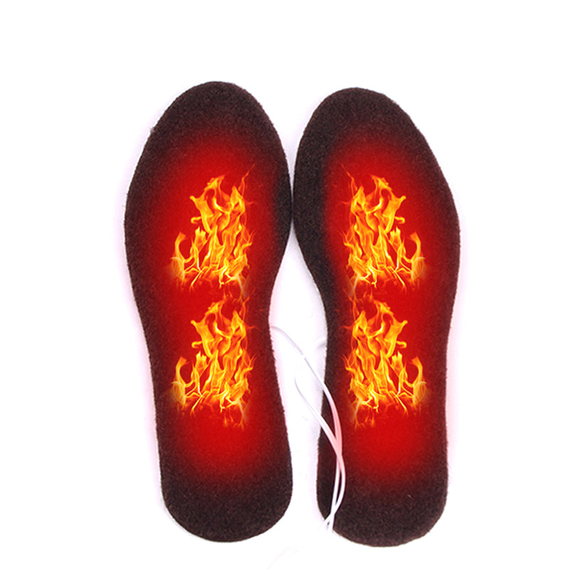 5V USB Electric Heated Feet Shoe Insole Powered Heating Feet Warmer Heater