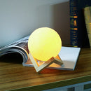 20cm 3D Earth Lamp USB Rechargeable Touch Sensor Color Changing LED Night Light Gift  DC5V