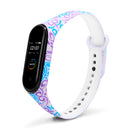Color Pattern Watch Strap Watch Band for Xiaomi Miband 3 Mibnad 4 Strap