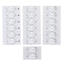 60pcs 3V SMD Lamp Beads with Optical Lens Fliter for 32-65 inch LED TV Repair