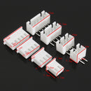 Excellway Terminals 40 Pcs 2p 3p 4p 5pin Right angle JST-XH Male Female Lipo Balance Connector