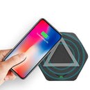 Bakeey 10W Fast Charging Qi Wireless Charger Pad for iPhone X 8 Plus S9 S8