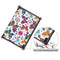 Tri-Fold Printing Tablet Case Cover for Lenovo Tab E10 Tablet - Butterfly