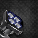 Earldom Universal Magnetic 360 Degree Rotation with Cable Clip Air Vent Car-Mount Phone Holder For 4.0-7.0 Inch Smart Phone